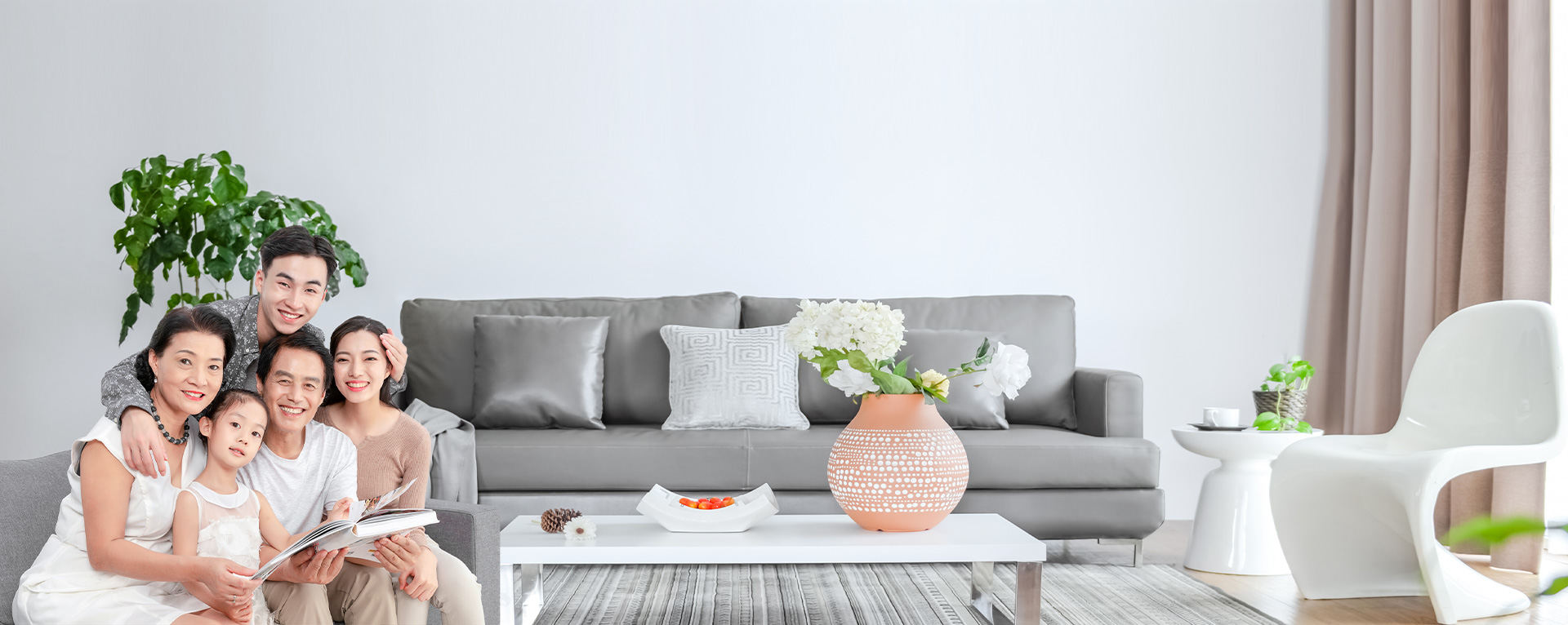 空調地暖一步搞定，健康舒適，節能環保更省心