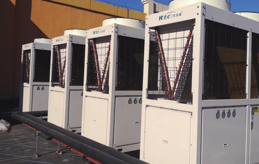 天津武清寶豪健身300噸熱水項(xiàng)目