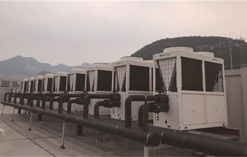 華天成空氣能支持山東濟(jì)南熱電領(lǐng)秀城辦公樓9000㎡采暖