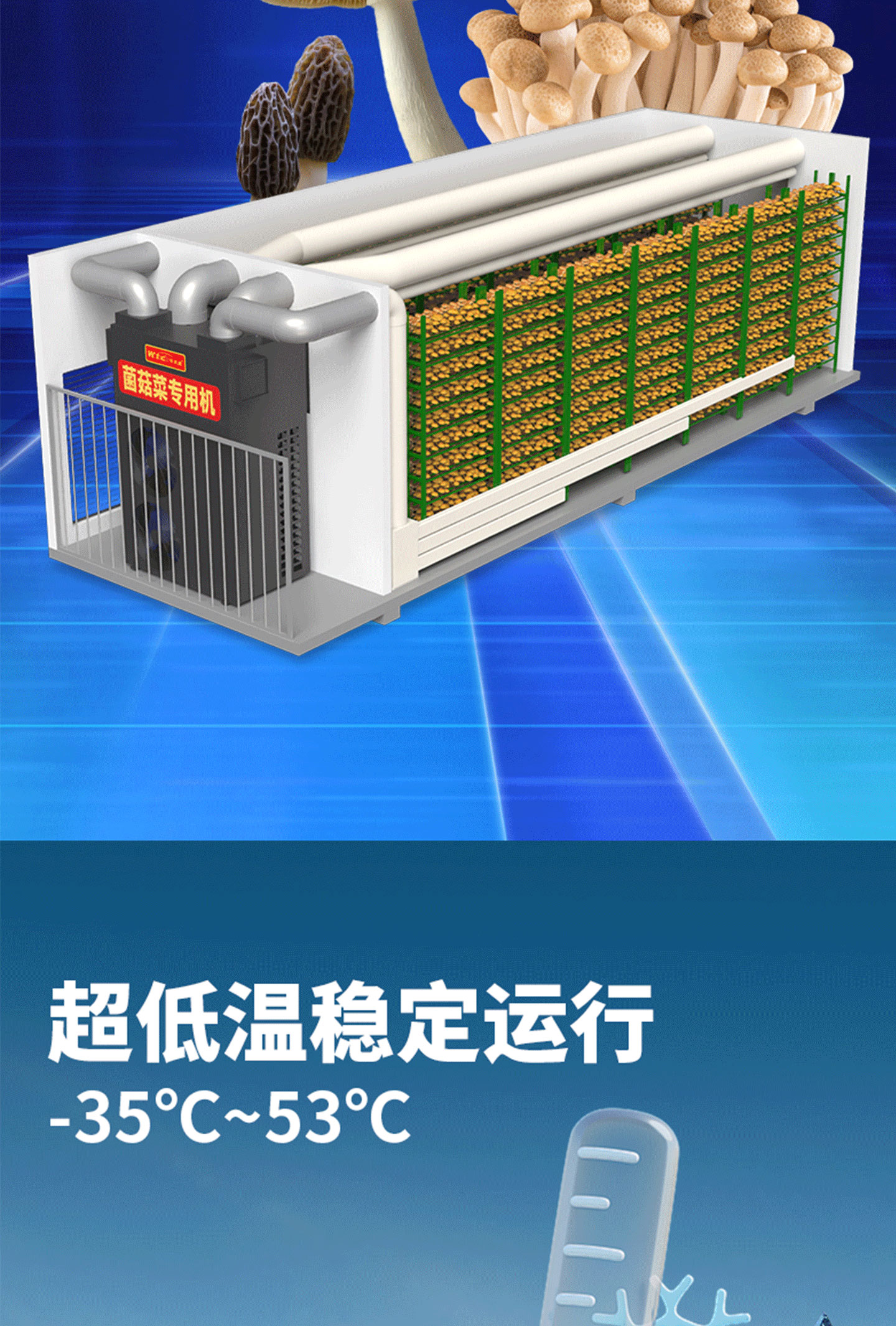 菌菇菜種植方艙